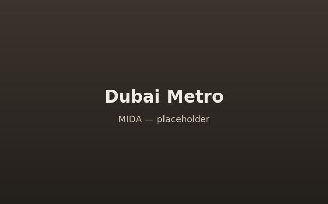 Dubai Metro (immagine segnaposto)